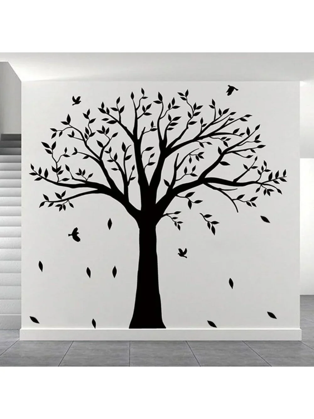 Family Tree Wall Decal - Inspirational Quote 'Branches On A Tree' for Home Decor